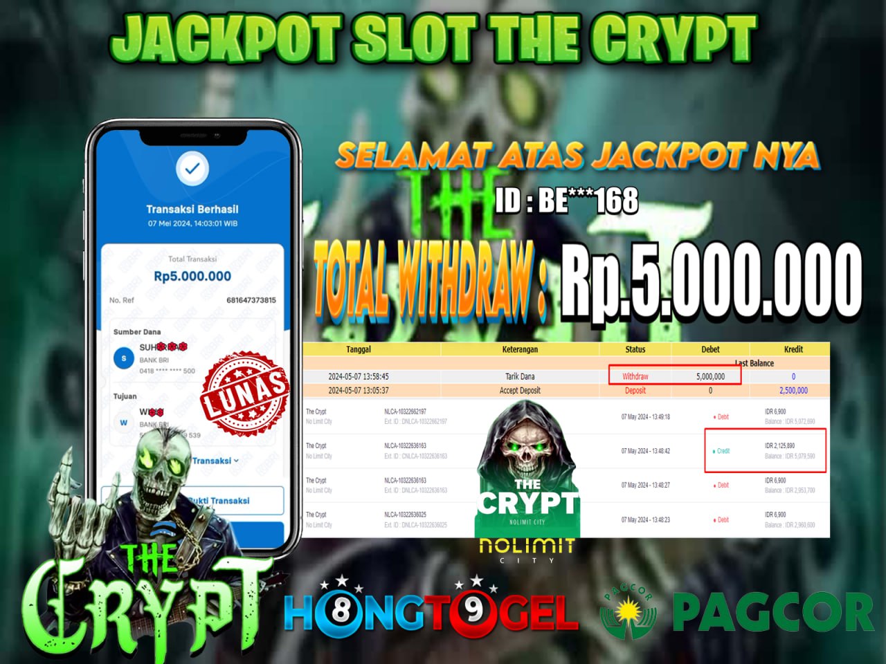JACKPOT SLOT THE CRYPT