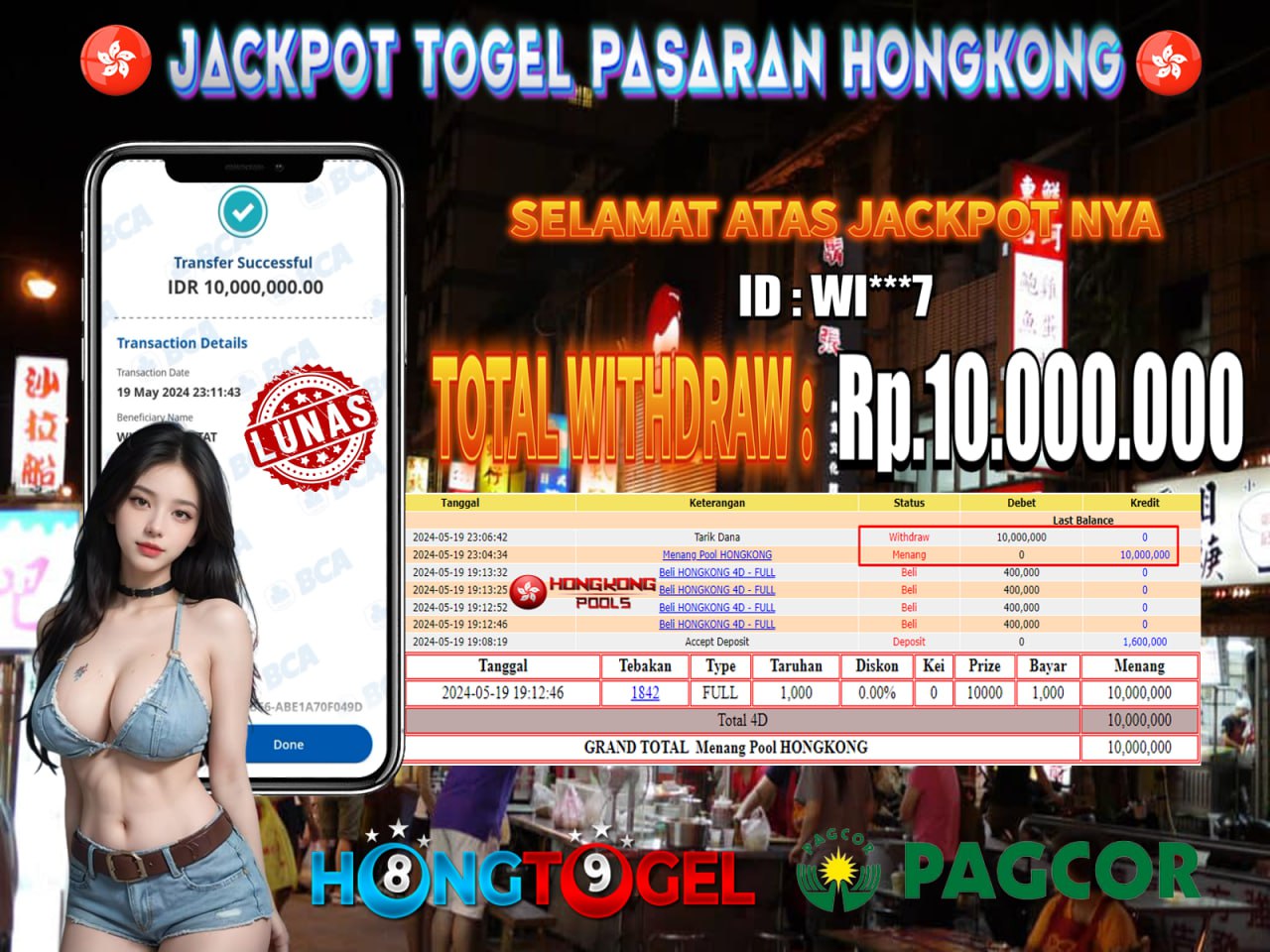 JACKPOT TOGEL PASARAN HONGKONG