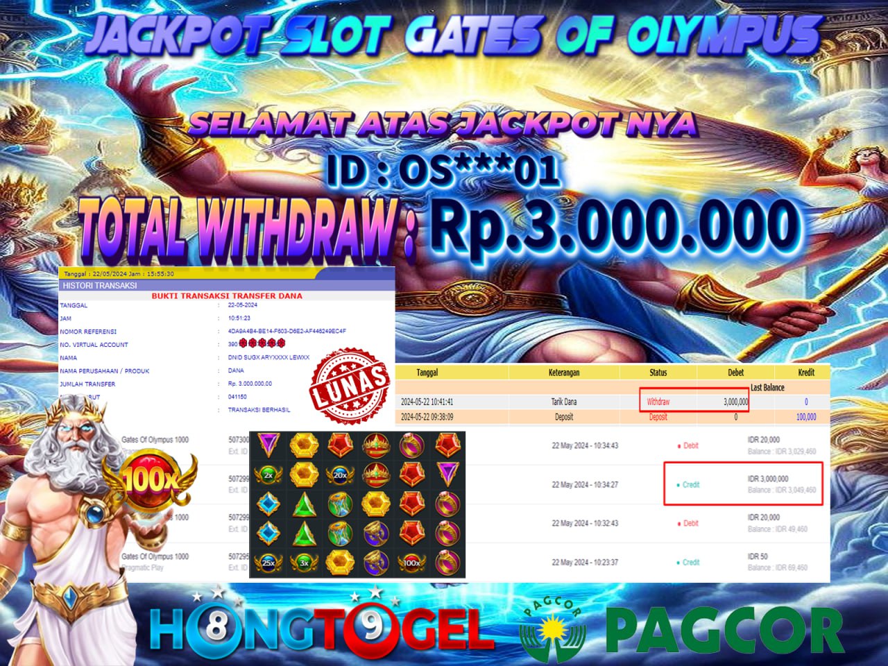 JACKPOT SLOT GATES OF OLYMPUS