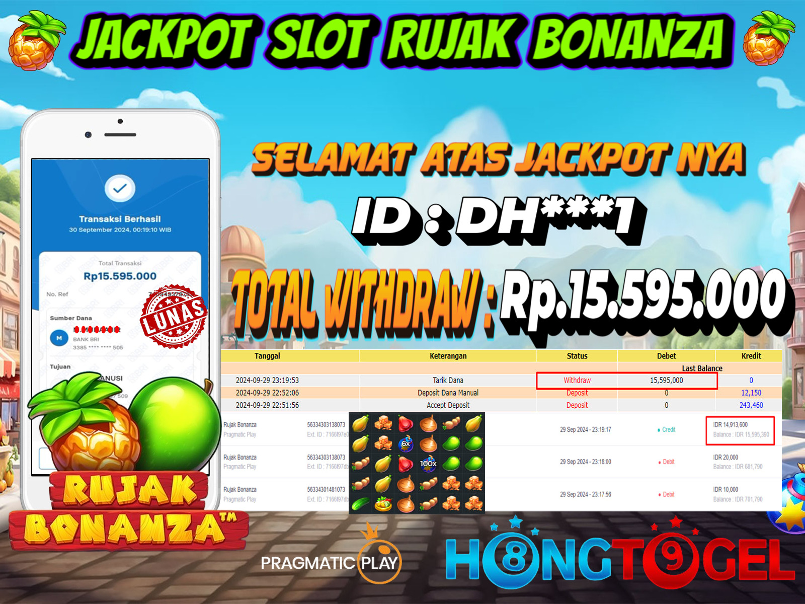 JACKPOT SLOT RUJAK BONANZA