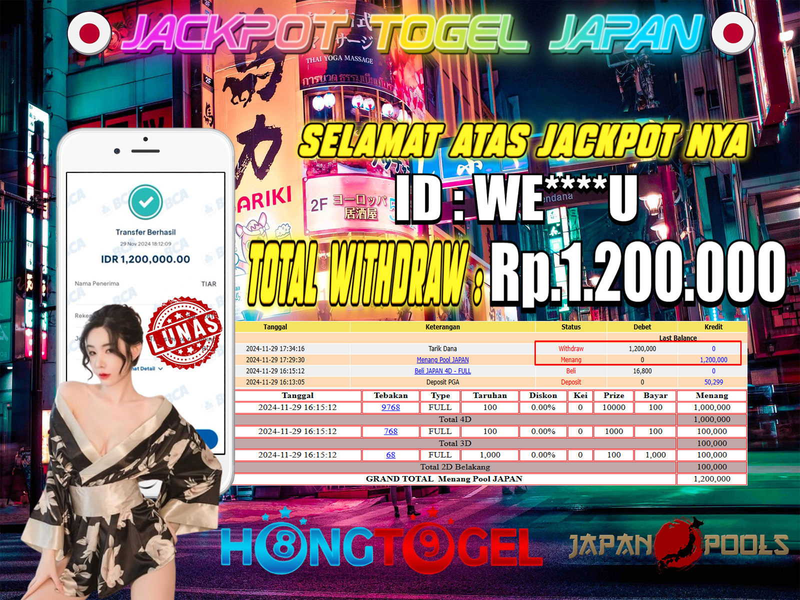 JACKPOT TOGEL JAPAN