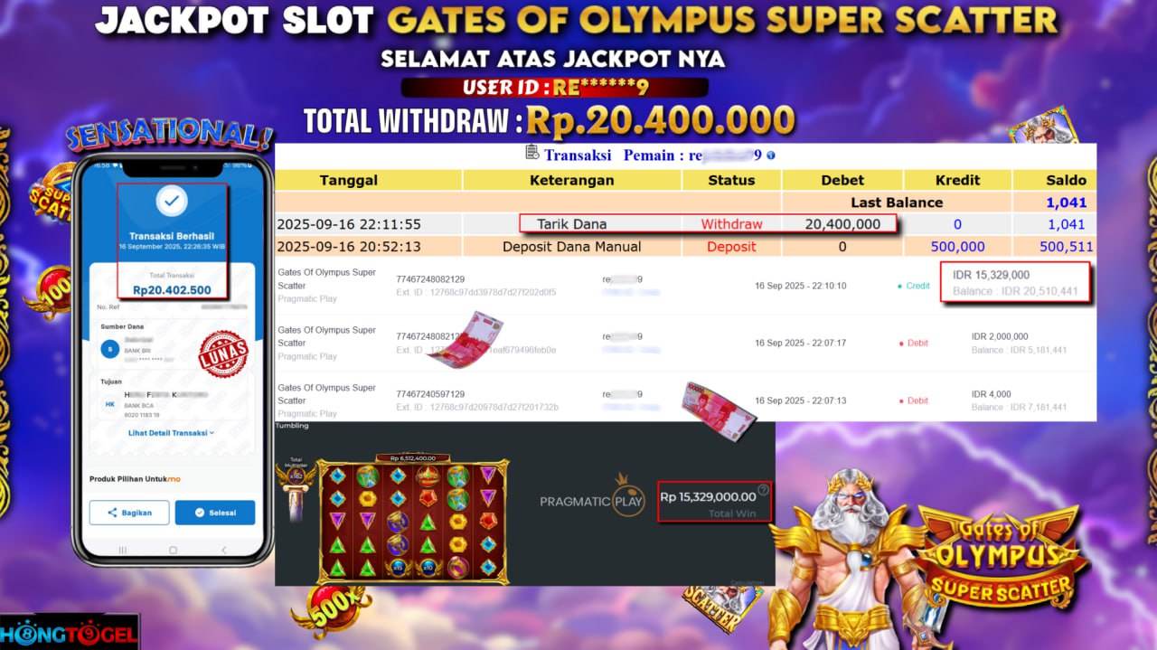 JACKPOT SLOT GATES OF OLYMPUS SUPER SCATTER