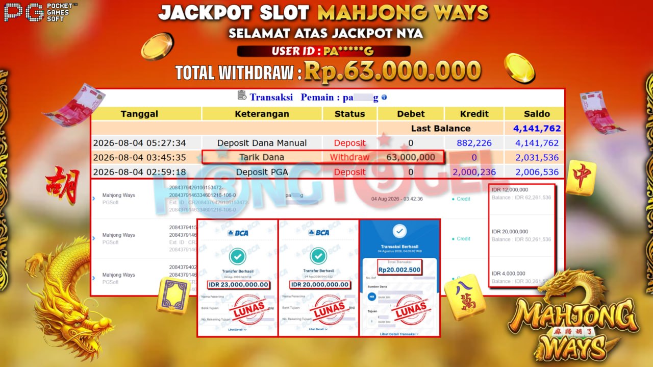 JACKPOT SLOT MAHJONG WAYS